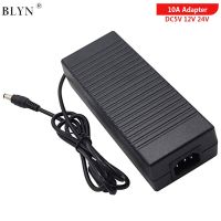 AC100-240V To DC12V 10A Power Supply Adapter Converter DC5V DC24V PSU Transformer With 5.5x2.1mm DC Jack For LED Strip DVR CCTV