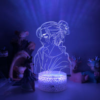 3D Anime Light Attack on Titan 4 Eren Yeager Figure for Bedroom Decor Night Light Kids Birthday Gift Shingeed No Kyojin 3d Lamp