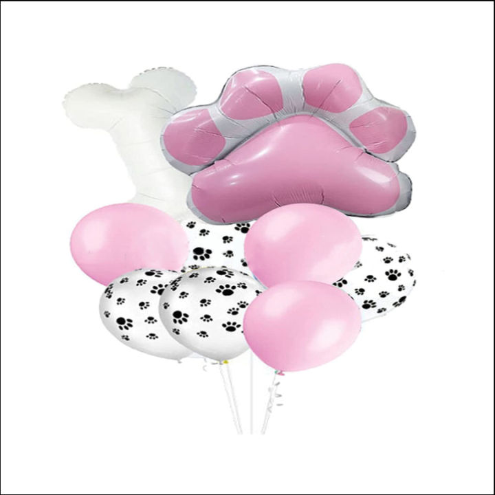 jollyboom-dog-pet-birthday-decorations-party-supplies-dog-paw-prints-party-supplies-for-girls-pink-dog-paw-birthday-tableware-party-decorations-for-dog-theme-birthday-shower-party