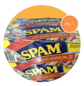 Spam 25% Less Sodium, 12 oz, 8-Count