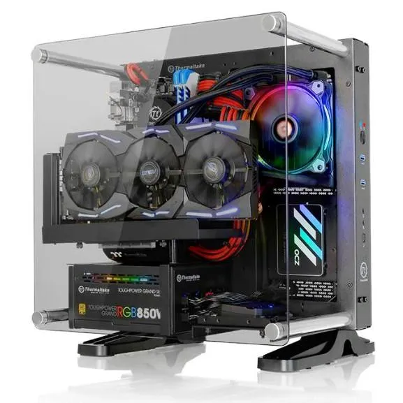 Case เคส Thermaltake Core P1 Tgblackwall Mountsgcctempered Glassca 1h9 00t1wn 00 7168