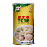 Knorr  Won Ton Soup Mix 1kg.  คนอร์ผงซุปทำเกี๋ยว ทำให้น้ำซุปเข้มข้น รสชาติกลมกล่อม