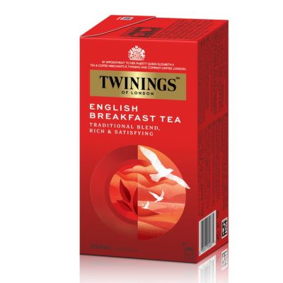 Twinings English Breakfast tea ชาทไวนิงส์ อิงลิชเบรกฟาสต์