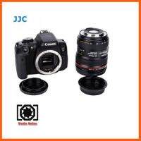 SALE JJC L-R1 Rear Lens and Body Cap Cover for Canon EOS &amp; EF/EF-S ##กล้องถ่ายรูป ถ่ายภาพ ฟิล์ม อุปกรณ์กล้อง สายชาร์จ แท่นชาร์จ Camera Adapter Battery อะไหล่กล้อง เคส