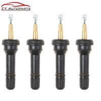 จุ๊บลมยาง TPMS ใหม่4ชิ้นสำหรับเซ็นเซอร์68157568AA ระบบตรวจสอบแรงดันยางรถยนต์วาล์วใหม่เอี่ยมการรับประกันของแท้เป็นเวลาสามปี