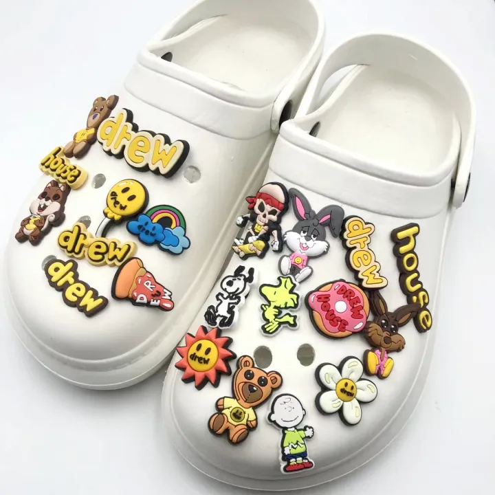 Drew2 House Jibbitz Crocs Shoe Charm Jibbitz set Crocs Jibbitz Soft PVC