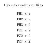 10ชิ้น50มม. Ph2 Ph1 Ph3 Pz1 Pz2 Pz3ชุดข้อต่อไขควงแม่เหล็ก1/4Quot; ก้านหกเหลี่ยมกันลื่นตรา Phillips อุปกรณ์เครื่องมือไฟฟ้าไฟฟ้า