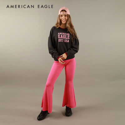 American Eagle Puffy Graphic Sweatshirt เสื้อ สเวตเชิ้ต ผู้หญิง กราฟฟิค (NWSH 045-1986-001)