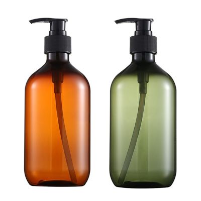 【CW】 300/500ml Dispenser Bottles Refillable Shampoo Shower Gel Bottle Multi-purpose Storage
