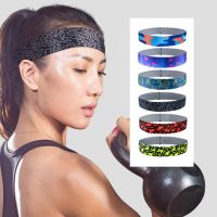 1pc Men Women Sports Headband Silicone Non-slip Outdoor Sports Sweatband Quick Dry Fitness Gym Running Basketball Yoga Hair Band