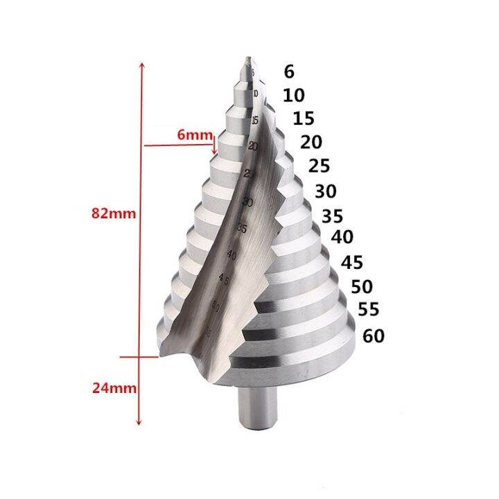 60mm step online drill bit