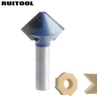 1/2 Shank Tenon Cutter 8 Polygons Router Bit Wood Cutter Processing For Carpenter Artist House DIY Woodworking Tools