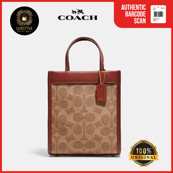 PRE-ORDER] NWT Authentic Coach F27591 Chalk Leather Mini Sierra Satchel  Handbag Purse (ETA: 2023-01-25)