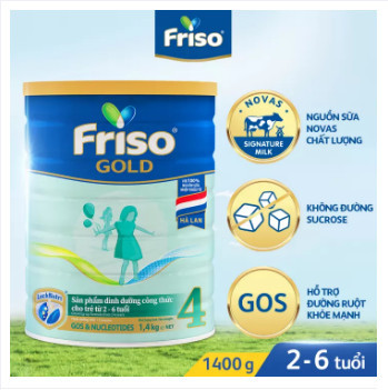 Sữa bột friso gold số 4 lon 1,kg cho trẻ từ 2-4 tuổi - hsd luôn mới - 4 - ảnh sản phẩm 1