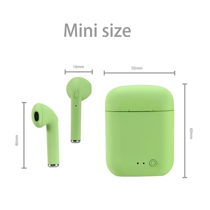 orange-home-earphone-cover-mini2-tws-หูฟังมาการองขนาดเล็กหูฟังบลูทูธหูฟังไร้สาย-หูฟังแบบแฮนด์ฟรีกล่องชาร์จพร้อมไมโครโฟนสำหรับไอโฟน