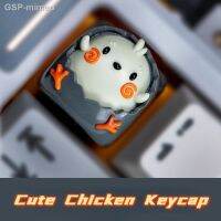 ทาร์เมโมเรีย Desenhos อะนิเมะ Resina Frango Keycap Teclado Mecânico Keycaps Substituião แฮนด์เมด Bonito Girl ของขวัญ ESC For