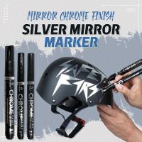 Silver Mirror Marker DIY Paint Mirror Chrome Finish Metallic Water UV Resistant Student Supplies Craftwork Pen Accessories New