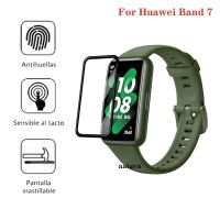 ฟิล์มกันรอยหน้าจอ 3D PMMA สําหรับ Huawei Band 7 2 5 ชิ้น 【BYUE】