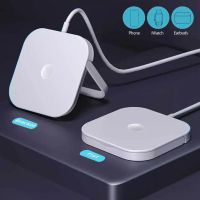 3 In 1 Magnetic Wireless Charger Stand For IPhone12 13Pro Quick Charge Folding Bracket For Apple Watch AirPods Pro Charger