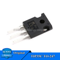 5Pcs Original TIP35C TO-247 TIP35 TO247(AC) 25A/100V ทรานซิสเตอร์ใหม่แบบดั้งเดิม