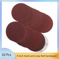 4 Inch Sandpaper Hook and Loop Sanding Disc Dry Polishing 100mm Round Grinding Paper for Rotary Grinder Tools Alumina Abrasive