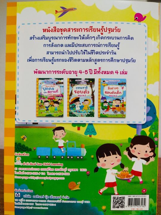 หนังสือเด็ก-ชุด-สาระการเรียนรู้ปฐมวัย-เรื่องราวเกี่ยวกับตัวเด็ก-อนุบาล-2-ราคาปก-135-บาท