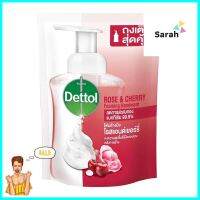 รีฟิลโฟมล้างมือ DETTOL 200 มล. ROSE &amp; CHERRYFOAMING HANDWASH REFILL DETTOL 200ML ROSE &amp; CHERRY **ราคาดีที่สุด**