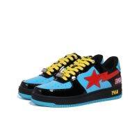 【HOT】x Bape STA Fashion board shoes Coat of paint Skateboard shoes for men and women