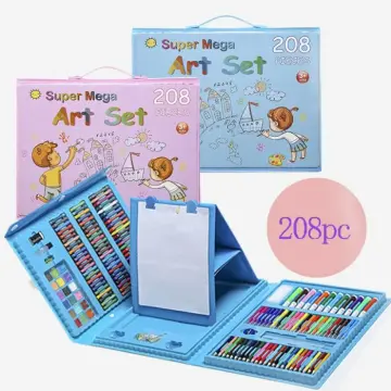 Jual 208pcs coloring set - mewarnai - alat menggambar