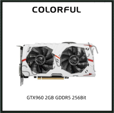 USED COLORFUL GTX960 2GB GDDR5 256Bit GTX 960 Gaming Graphics Card GPU