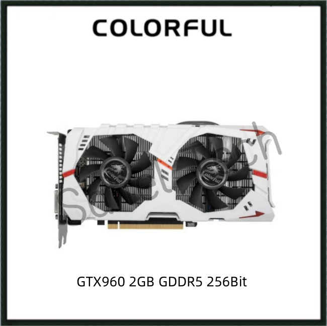 used-colorful-gtx960-2gb-gddr5-256bit-gtx-960-gaming-graphics-card-gpu