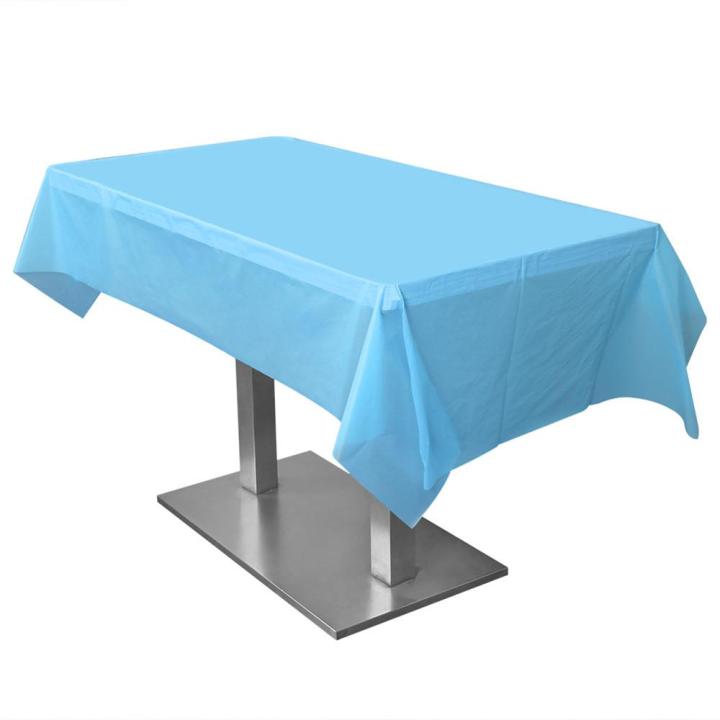 ผ้าปูโต๊ะกันน้ำที่ป้องกันโต๊ะผ้าคลุมโต๊ะสี่เหลี่ยม1ชิ้น