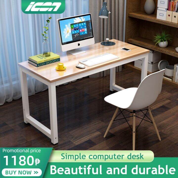 【READY STOCK】 Computer Gaming Table 1407460CM Wooden Tea Table Study