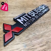 โลโก้ MITSUBISHI งานอลูมิเนียม ขนาด 16x3.5cm #โลโก้  #โลโก้รถ  #โลโก้รถยนต์  #สติ๊กเกอร์รถ #Logo