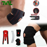 1ชิ้นปรับฤดูใบไม้ผลิข้อศอกหรือ Kneepads รั้งสนับสนุนยืดหยุ่นยิมกีฬาแผ่นป้องกันระบายอากาศเทนนิสข้อศอกบรรเทาอาการปวดเข่า