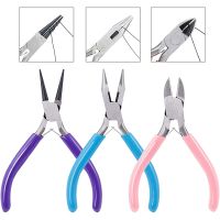 Jewelry Pliers Set, Jewelry Making Tools Kit Round Nose Pliers,Needle Nose Pliers,Wire for Jewelry Making