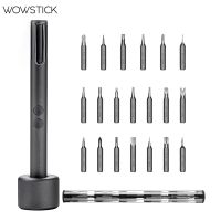 Wowstick Cordless Mini Electric Screwdriver Kit with 3 Lights 20 Bits USB Rechargeable Lithium Battery Screwdriver Repair Tool