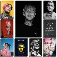 อัลบั้มศิลปะบนผนังนักร้องดาวแร็ปเปอร์ Lil Peep จิตรกรรมแบบแยกส่วน Hd ภาพลายพิมพ์ผ้าใบที่ทันสมัยสำหรับห้องนั่งเล่นตกแต่งบ้าน Cuadros