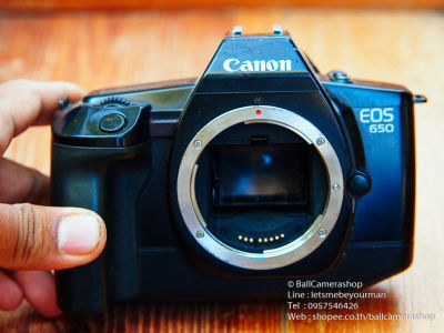 ขายกล้องฟิล์ม Canon EOS 650 serial 1289016 Body Only กล้องฟิล์มถูกๆ สำหรับคนอยากเริ่มถ่ายฟิล์ม