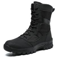 [COD]High Top Camouflage Man S Tactical Boots Outdoor Field Training Bat Boots Size 39-45