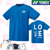 Yonex เสื้อแบดมินตันสำหรับผู้ชายและผู้หญิง,ใหม่เสื้อกีฬาวิ่งดูดซับเหงื่อระบายอากาศได้ดีแห้งเร็วสำหรับฤดูร้อน