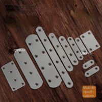 Flat Corner Brackets Straight Mending Plates Repair Fixing Corner Protector Stainless Steel Straight Furniture Fittings