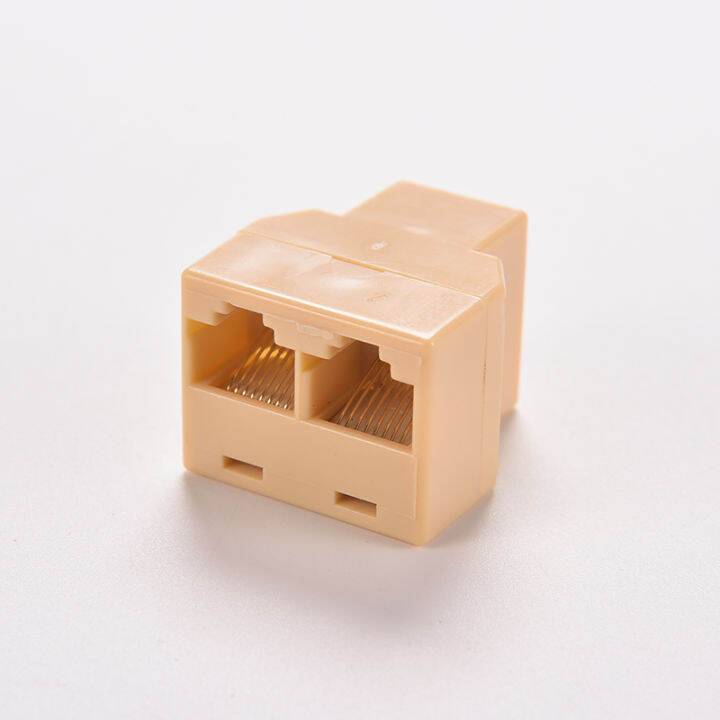 uni-hot-sale-2x-dz517-rj45-6-ethernet-cable-lan-port-1-to-2-socket-splitter-connector-adapter