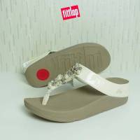 รองเท้า FITFLOP WOMEN FINO SEQUIN TOE-THONGS รองเท้าแตะเพื่อสุขภาพ นิ่มเบาสบายสวมใส่ง่าย เพื่อสุขภาพเท้าที่ดี