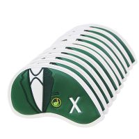 Golf Woods Headcovers Covers For Putter Driver Fairway 135UT Clubs Set Heads PU Leather Unisex Simple Golf Iron Head Cover