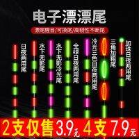 ✜ DIY day and night amphibious floating end fittings floated the tail luminous electronic float