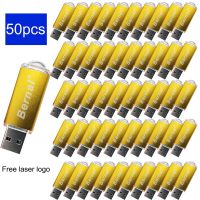 Free LOGO 50pcs/Lot USB 2.0 Flash Drive 64GB 32GB Pen Drive Mini Memory Stick Pendrive 4GB 8GB 16GB U Disk Thumb Flash STICK