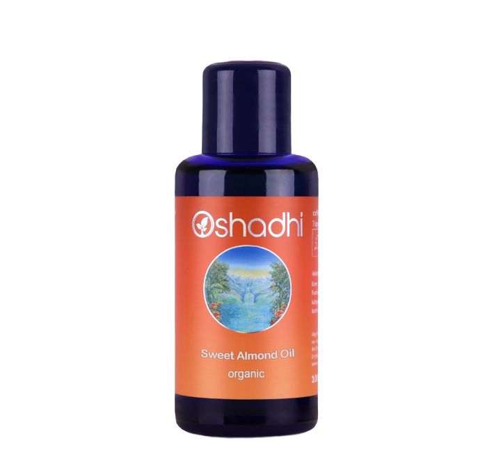Oshadhi น้ำมันสวีทอัลมอลด์ Sweet Almond Oil, Organic (100 ml)