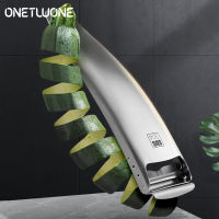 Onetwone 304สแตนเลสที่ปอกเปลือกผักผลไม้เครื่องปอกเปลือกผัก/ผลไม้ High End ที่ปอกเปลือกมันฝรั่งที่ปอกเปลือกผักผักและผลไม้เครื่องมือแกดเจ็ตสำหรับครัวบ้านร้อนของขวัญที่ปอกแครอท