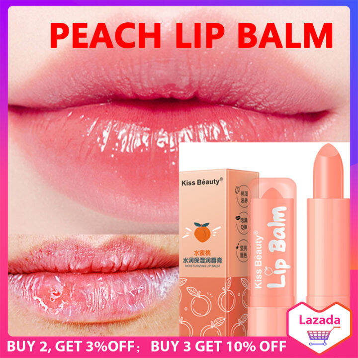 Lip Balm Tinted Lip Balm for Dry Lips Lip Balm Korean Pinkish Lipstick